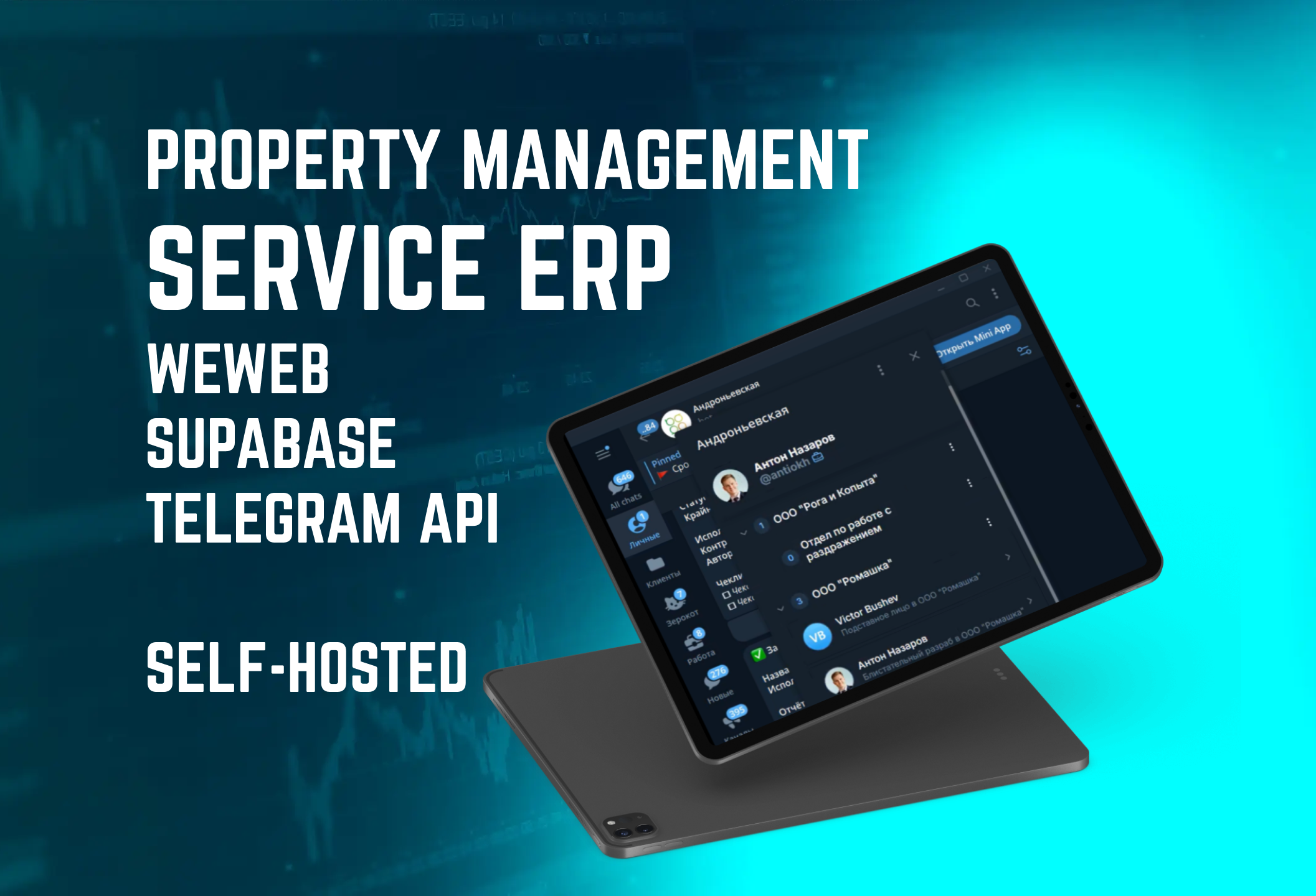 Project interface: Andronyevskaya ERP